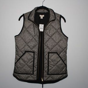 NWT J. Crew Puffer Vest XS